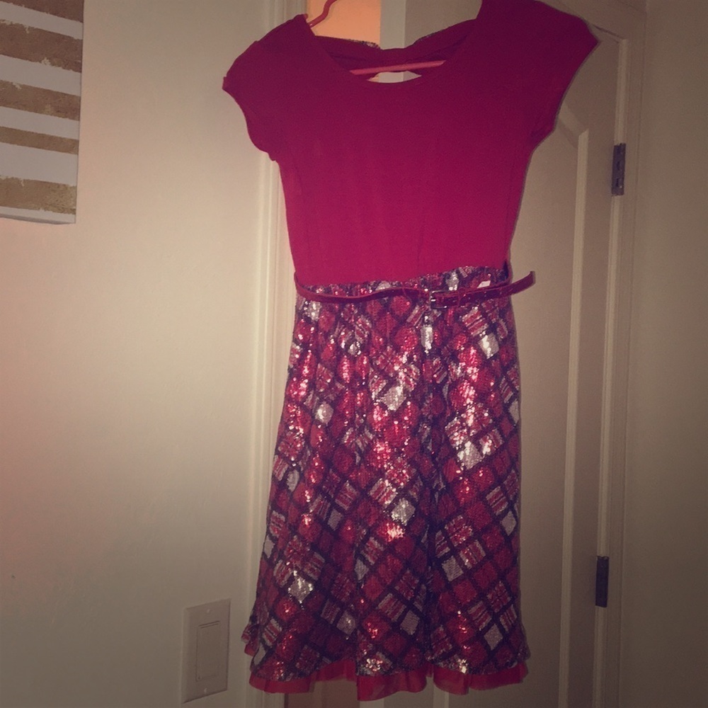 party‎ Dress... Size 10 Justice dress